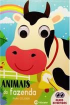 Pop Olhos divertidos - Animais da fazenda para colorir