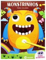 Pop olhos divertidos - Monstrinhos para colorir - Culturama