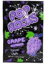 Pop Rocks Grape Flavor Popping Candy Bala Sabor Uva - 9.5g