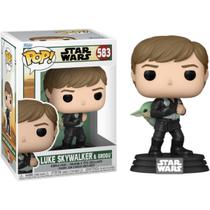 Pop Star Wars Luke Skywalker E Grogu 583 Funko 68652