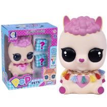 Pop Surprise Pets Lhama Com Mochila 2394 - Cotiplás