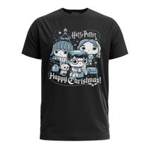 Pop! Tees Camiseta Harry Potter - Ron, Hermione E Harry - Holiday -tam. G