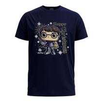 Pop Tees Camiseta Infantil E Pocket Pop Harry Potter - Tam G