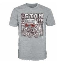 Pop Tees Camiseta Marvel- Stan Lee - Tam. G