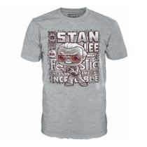 Pop Tees Camiseta Marvel- Stan Lee - Tam. P