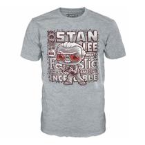 Pop! Tees Camiseta Marvel- Stan Lee - Tam. Pp