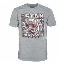 Pop! Tees Camiseta Marvel Stan Lee Tam Pp