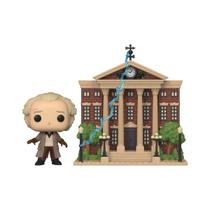 Pop! Town: De Volta Para O Futuro - Doc (doutor Brown) Com Clock Tower 15