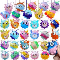 Pop Toy Party Favors Supovil, pacote com 9, 3D Stress Ball Animals Pop Toy Party Favors Supovil, pacote com 9, 3D Stress Ball Animals