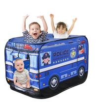 Pop Up Tent Cecailin Police Cecailin para crianças com brinquedos policiais