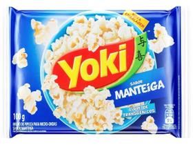 Popcorn Micro Yoki 100g Manteiga
