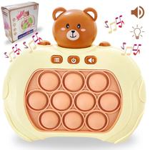 Pop-it Eletrônico Jogo Didático Brinquedo Anti Stress com som