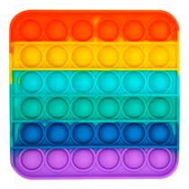 Popit Fidget Bolha Autismo Anti-stress Quadrado Colorido