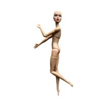 Poppy Good Makeup 1/6 Boneca Colecionável com Cabeça Careca Bege Super Branco Café Yoga Slim