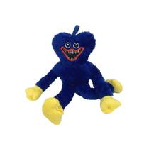 Poppy Playtime Brinquedos Boneco Pelúcia Huggy Wuggy 40CM Azul Escuro