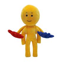 Poppy Playtime Player Pelúcia Brinquedo Amarelo Boneca de Pelúcia Huggy Wu