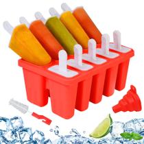 Popsicle Mold Choicy Silicone de 10 cavidades para crianças e adultos Popsicle Mold Choicy Silicone de 10 cavidades para crianças e adultos