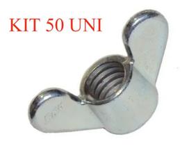 Porca Borboleta Zamak D 1/4 C/50