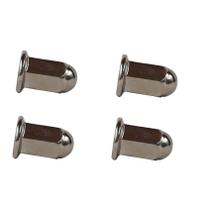 Porca cabecote motor mobilete caloi monark kit com 4