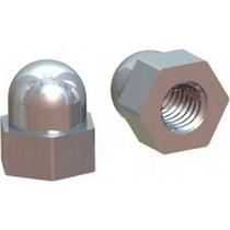 Porca Calota Inox Jomarca 3/16 X 5/16 Com 50 Pecas Porca Calota Inox Jomarca 3/16 X 5/16 Com 50 Pecas
