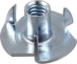 Porca com Pinos Nut Hillman 180291 Zinco 8-32 Pacote com 100