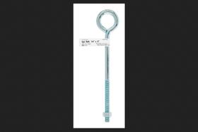 Porca de aço zincada Eyebolt HAMPTON 3/8" x 20 cm