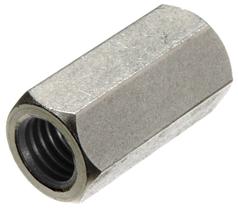 Porca de Acoplamento Hillman 1/4-20 Aço Inoxidável, Pacote com 8