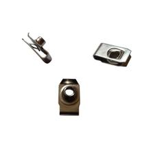Porca de encaixe Zhoushi World 1/4-20 em aço inoxidável tipo U, 30 unidades Porca de encaixe Zhoushi World 1/4-20 em aço inoxidável tipo U, 30 unidades