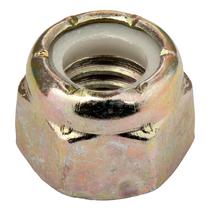 Porca de fixação hexagonal com inserção de nylon 3/4-16 (pacote com 10) Grau 8