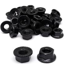 Porca de flange YugTcen M10 x 1,5 mm de aço inoxidável 304 (30 unidades)