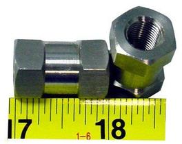 Porca de reposição em aço inoxidável Kalibur 3/8 x 24 Porca de reposição em aço inoxidável Kalibur 3/8 x 24