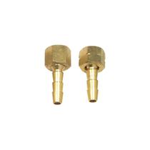 Porca E Niple Conector Para Maçarico Mangueira/rosca 5/16 Para Oxigênio Carbografite