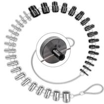Porca e parafuso ASDFGHT Thread Checker de aço de alta velocidade (calibre 34)