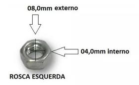Porca Esquerda Ventilador Arno Turbo Silencio Max 30 Ou 40cm