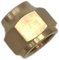 Porca Latão 5/16 Eluma