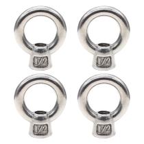 Porca Lifting Eye Nut Qlvily 316 de aço inoxidável 1/2 polegada 200 kg Porca Lifting Eye Nut Qlvily 316 de aço inoxidável 1/2 polegada 200 kg