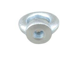 Porca Olhal 5/16 Zincado Branco Din 582 1un Porca Olhal 5/16 Zincado Branco Din 582 1un