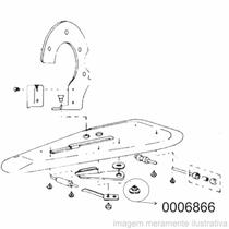 Porca para fixação do movimento da faca inferior de videa da corte rc-100 s-177