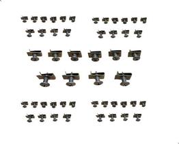 Porca Rápida Fixa Universal para Barro e Parachoque - 16x10mm - Kit com 50 Peças Porca Rápida Fixa Universal para Barro e Parachoque - 16x10mm - Kit com 50 Peças