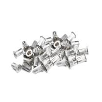 Porca Rebite Rosca Interna Com Aba M4 Alumínio 50 pçs