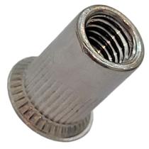 Porca Repuxo Rebite Rosca M8 Inox Arrebite Aba Conica 150pçs