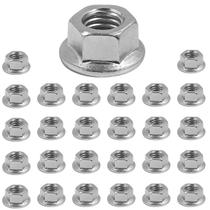 Porca Sext. Flangeada M16 CH 24 Fio 1,5 Rosca Fina MB 100 Un