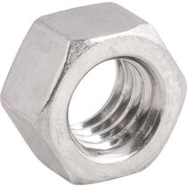 Porca Sextavada Inox 3-8 UNC 16 Fios Chave 9-16 Cartela com 5 Peças Vonder