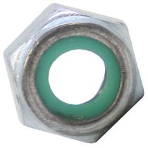 Porca Sextavada Travante M8x1.25 Nylon Tratamento Contra Oxidação