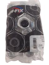 Porca Sextavada Zincada 1 x 1.1/2 New-Fix Pacote 20pçs