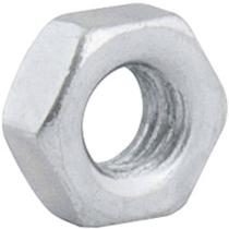 Porca Sextavada Zincada, 4 mm, MA, com 200 Peças, Vonder