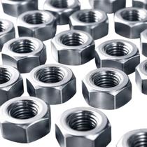 Porca Sextavada Zincada Rosca UNC Stein 5/16" 100 Peças