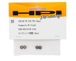 Porca travante m3 (4pçs) de automodelo hpiz676 Porca travante m3 (4pçs) de automodelo hpiz676
