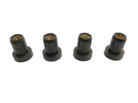 Porcas Buchas Para Fixação Para-Brisa Bolha Nmax 160 4Pçs