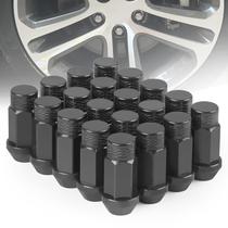 Porcas CNSPEED M12x1.25 Alumínio 50mm Preto 20PCS Porcas CNSPEED M12x1.25 Alumínio 50mm Preto 20PCS